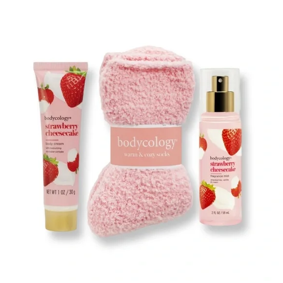 Bodycology Strawberry Cheesecake Gift Set - Picture 2 of 2